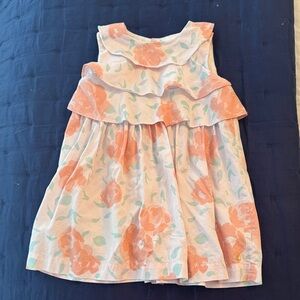 Petit Bateau Floral Ruffle Dress size 36M